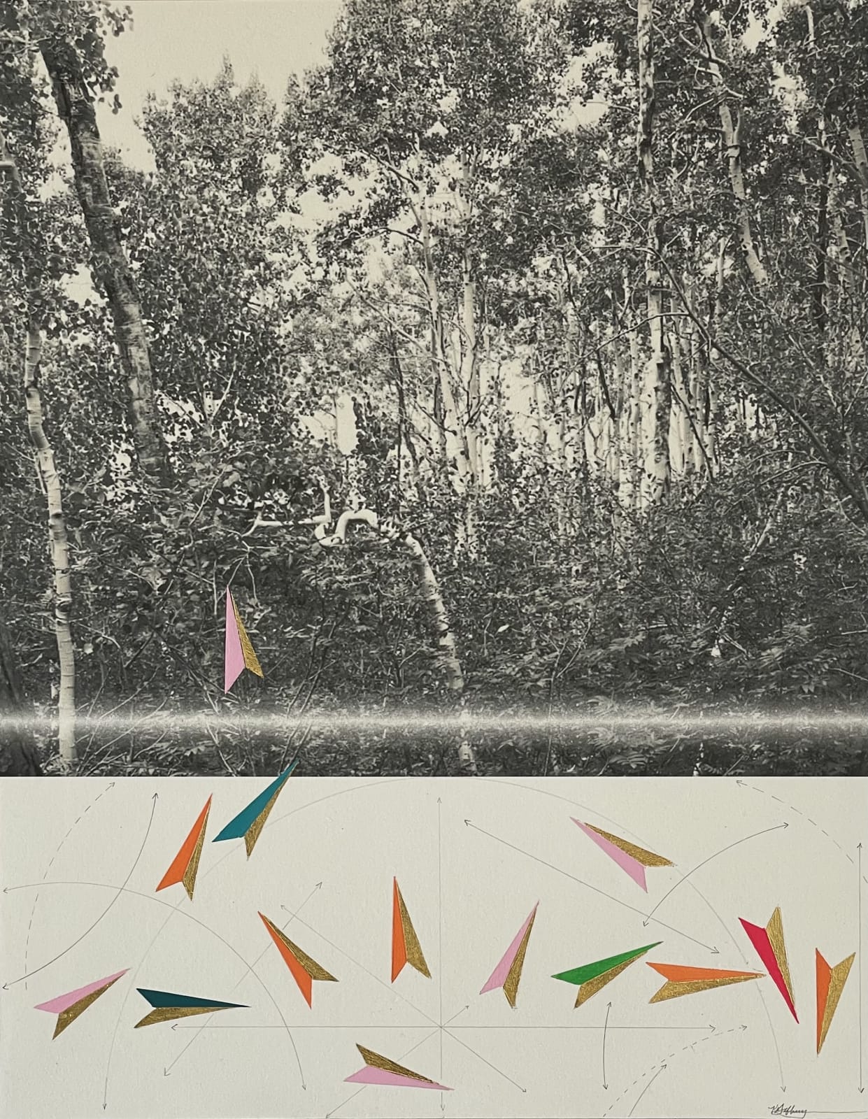 Kiki Gaffney, Nature's Notation I, 2021