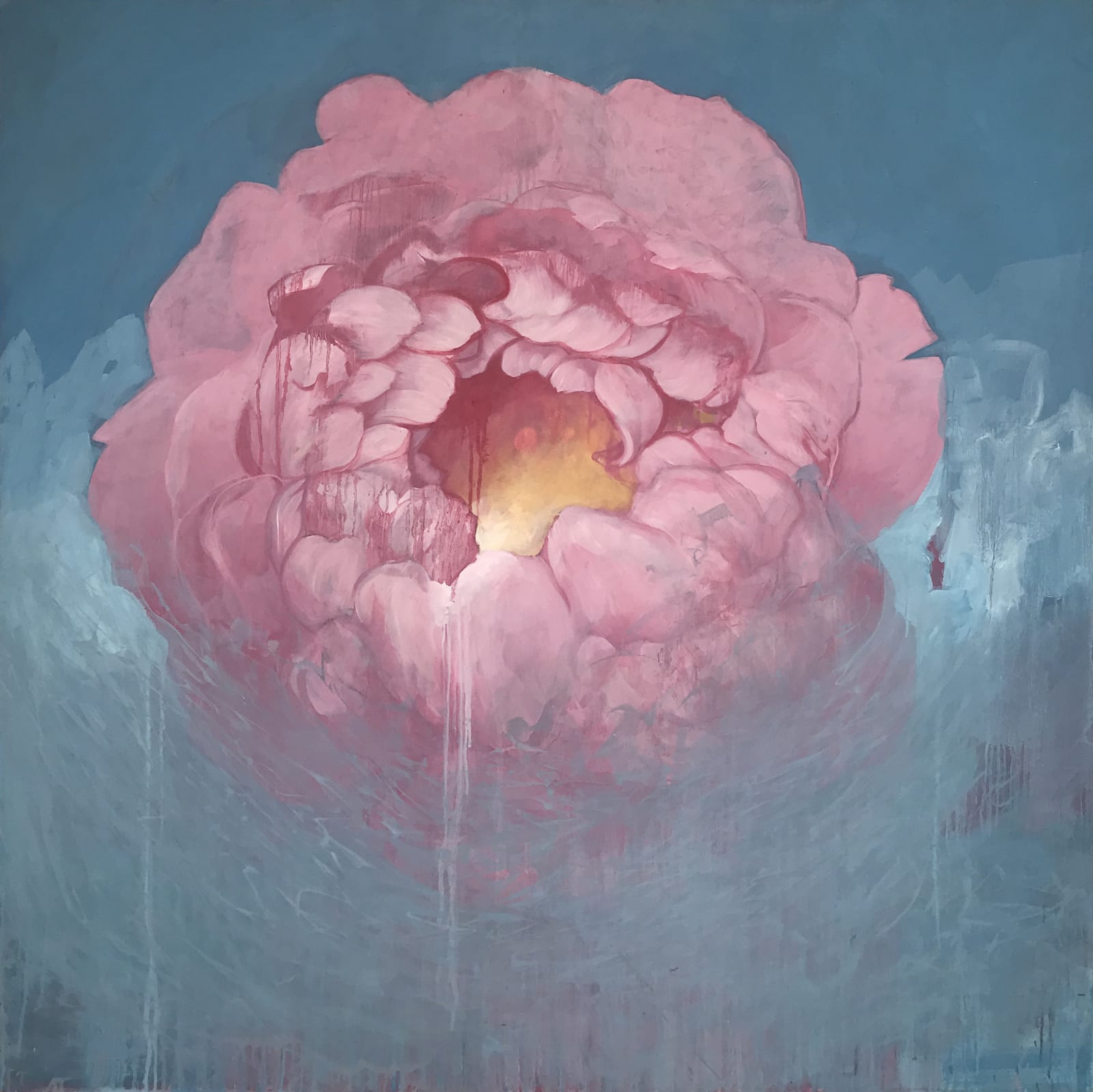 John Vehar, Flower Over Ocean | Limited Edition Print, 2018