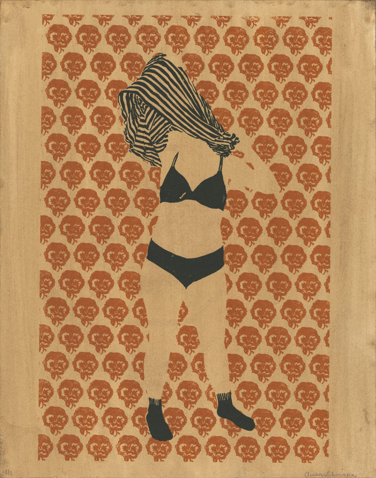 Aïsha Lehmann, ausziehen anziehen | Untitled (J), 2022