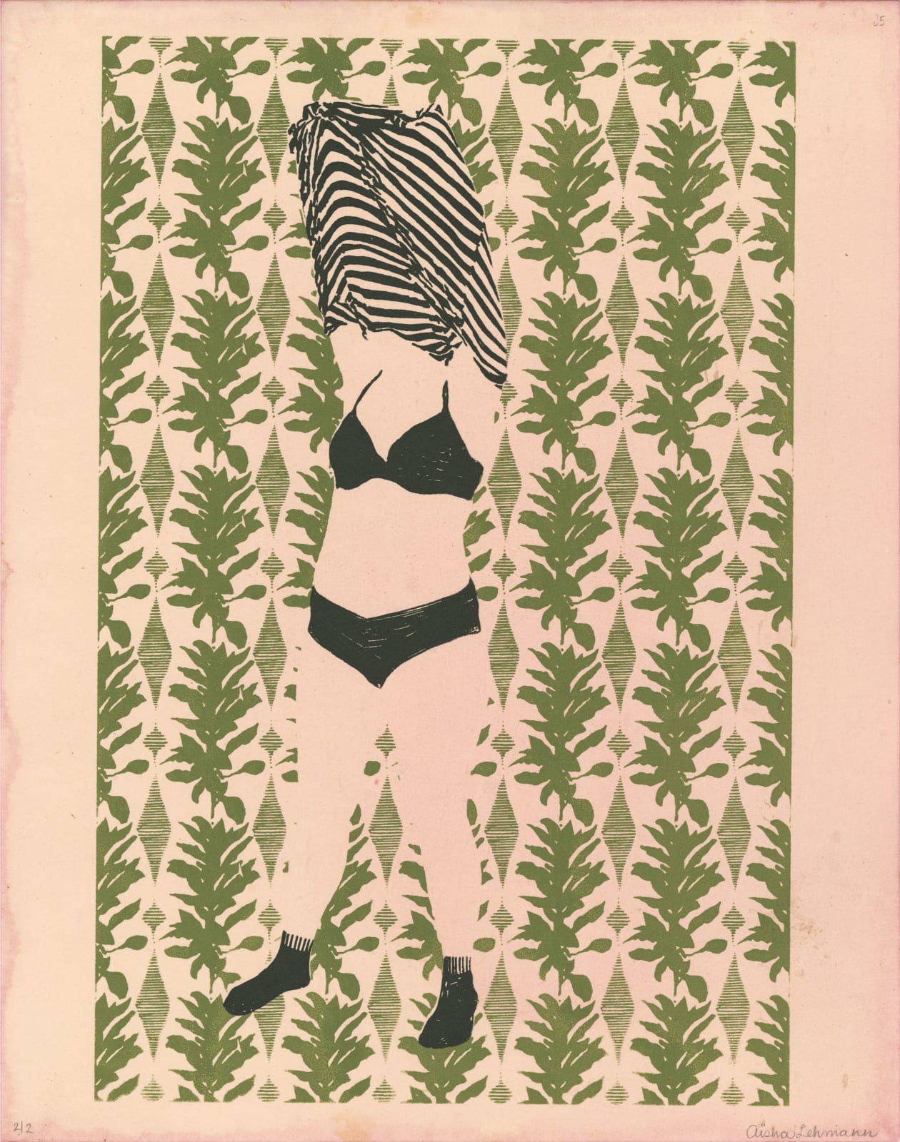 Aïsha Lehmann, ausziehen anziehen | Untitled (J), 2022