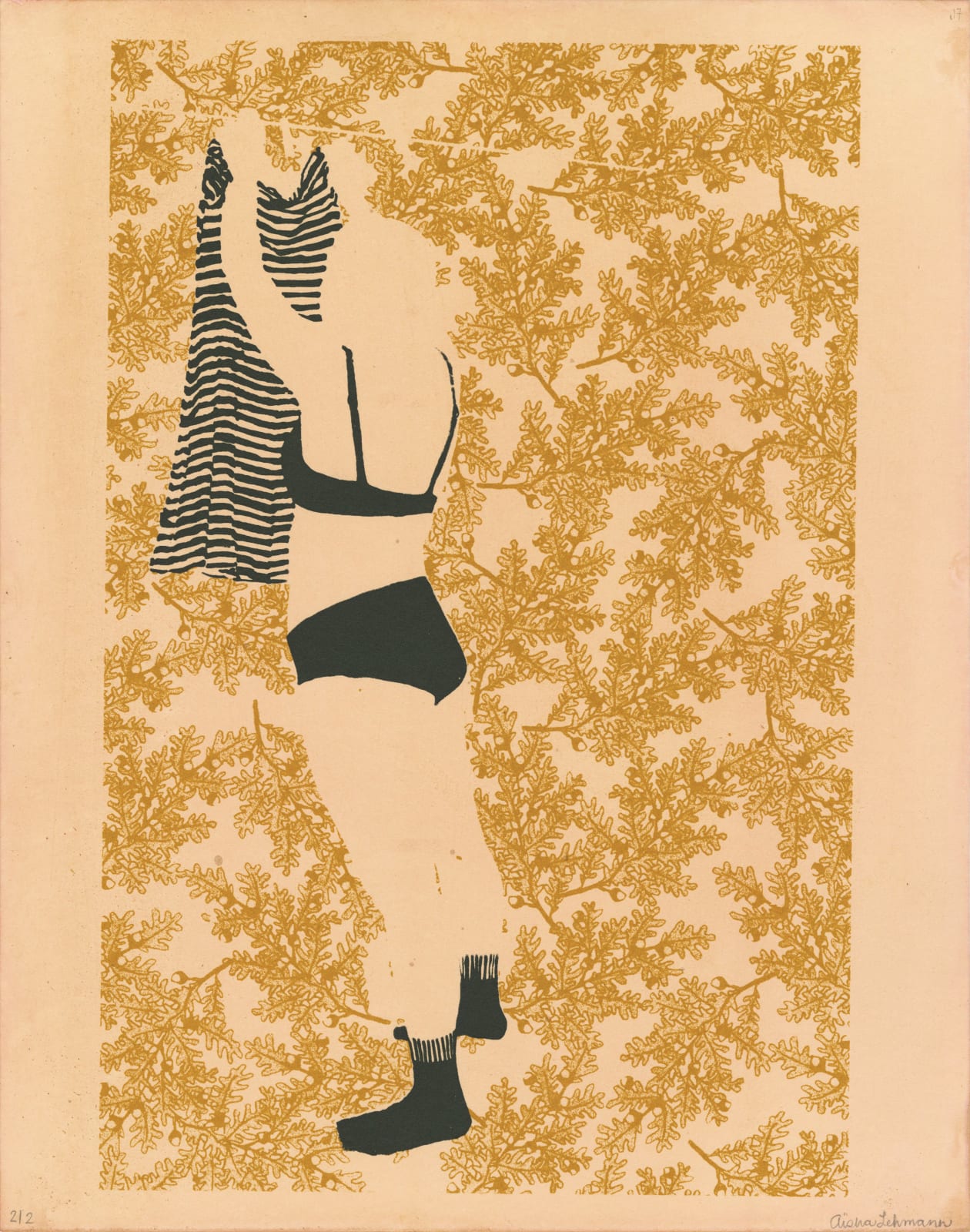 Aïsha Lehmann, ausziehen anziehen | Untitled (J), 2022