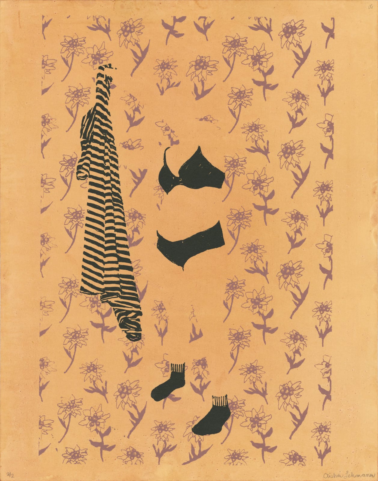 Aïsha Lehmann, ausziehen anziehen | Untitled (J), 2022