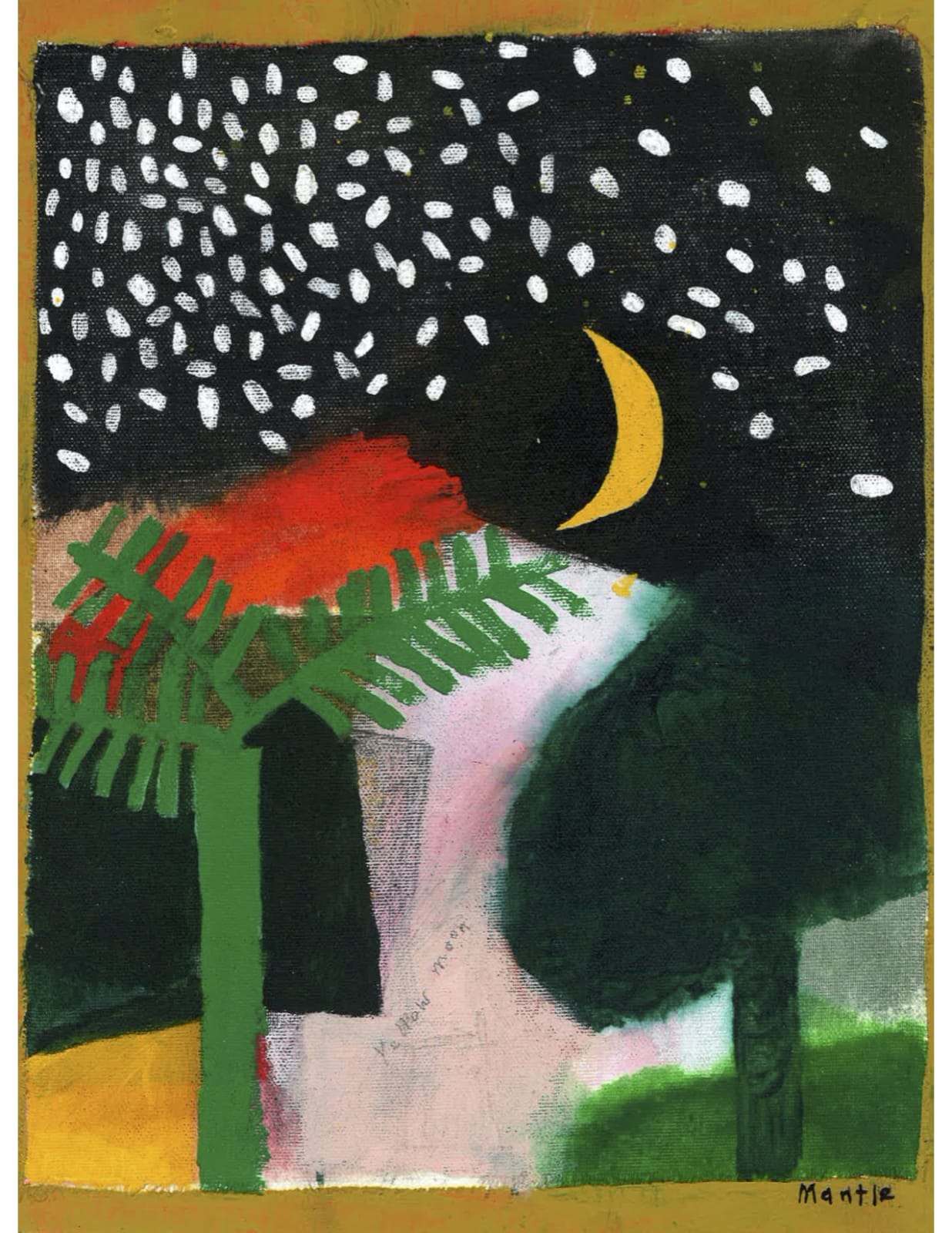 Mitch Mantle, Waxing Moon, 2020