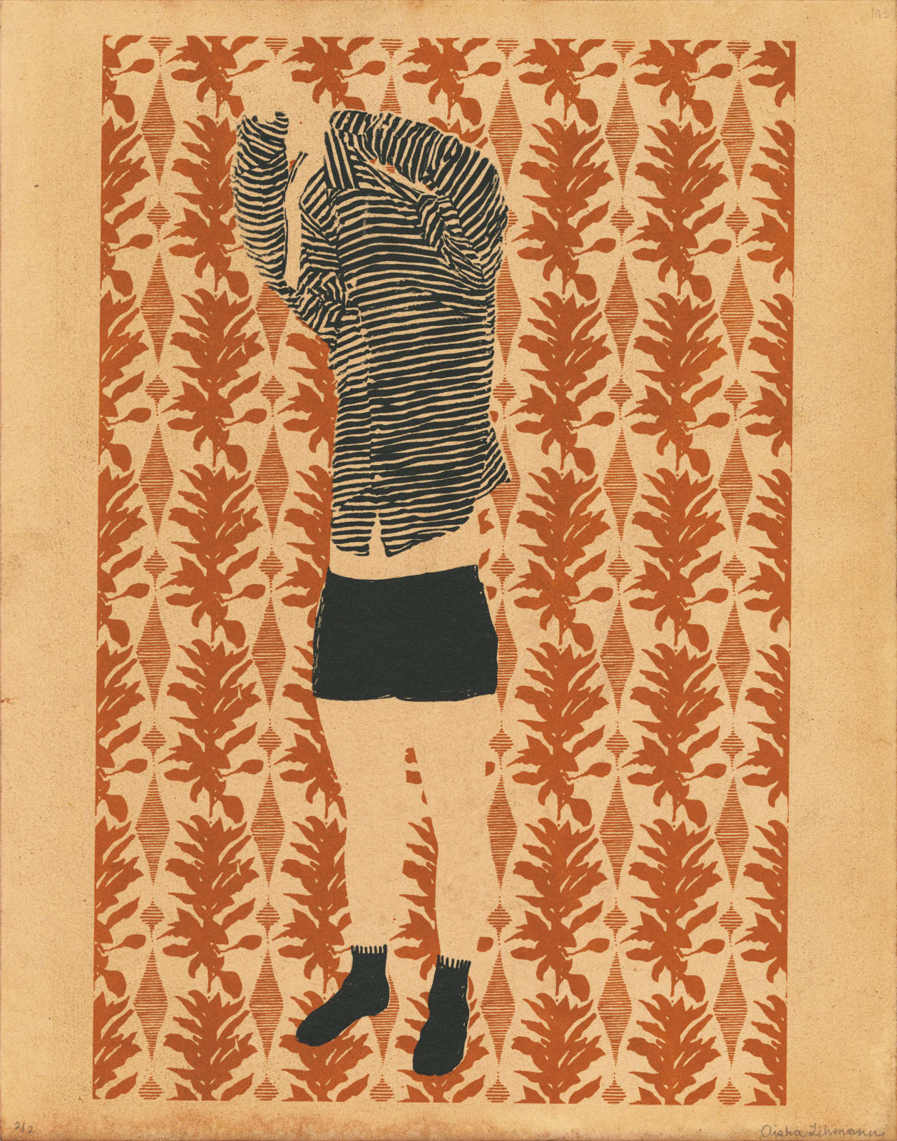 Aïsha Lehmann, ausziehen anziehen | Untitled (M), 2022