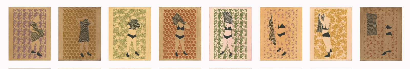 Aïsha Lehmann, ausziehen anziehen | Untitled (J), 2022