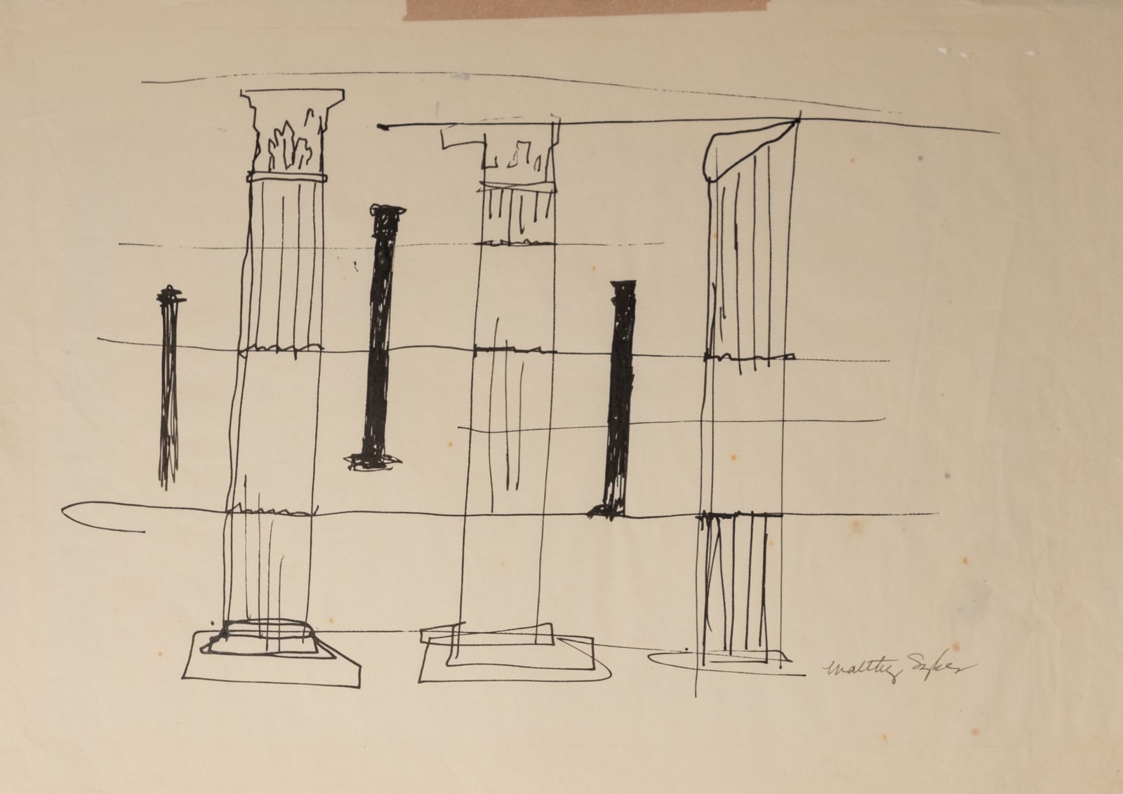 Maltby Sykes (1911–1992), Roman Columns