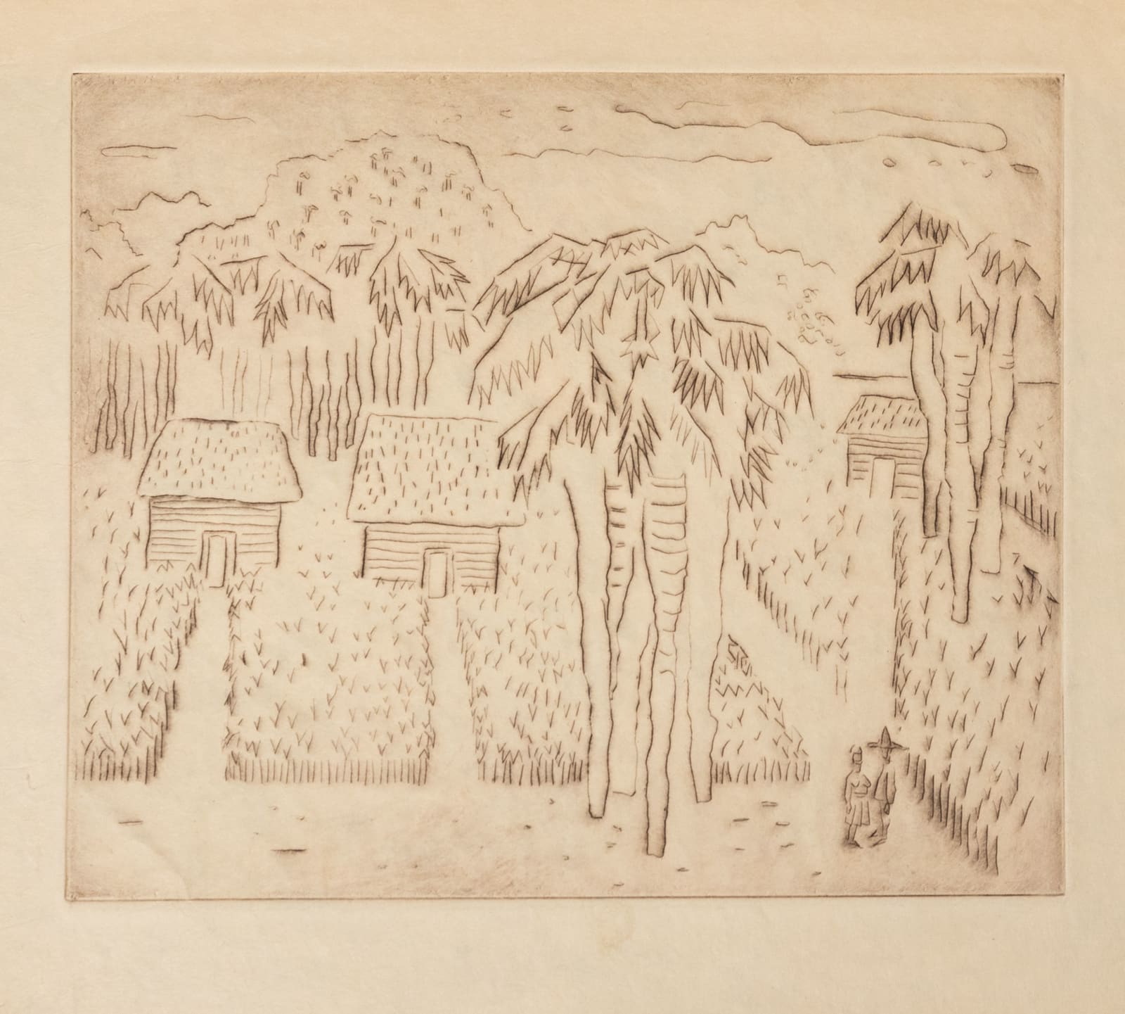 Maltby Sykes (1911–1992), Cuban Landscape