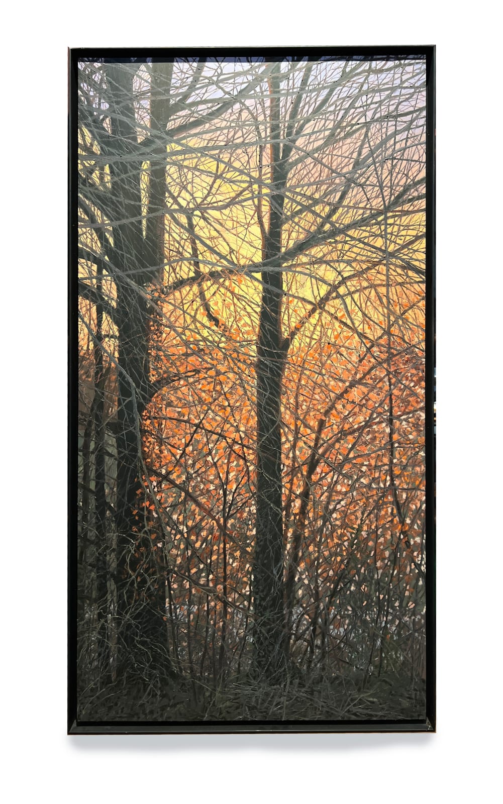 John L. Cleaveland, Jr., Evening Fire, Farmington, GA