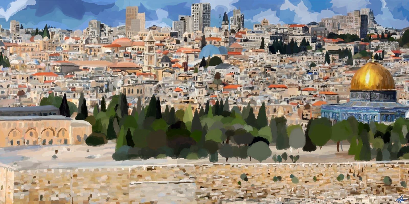 Topher Straus, Jerusalem