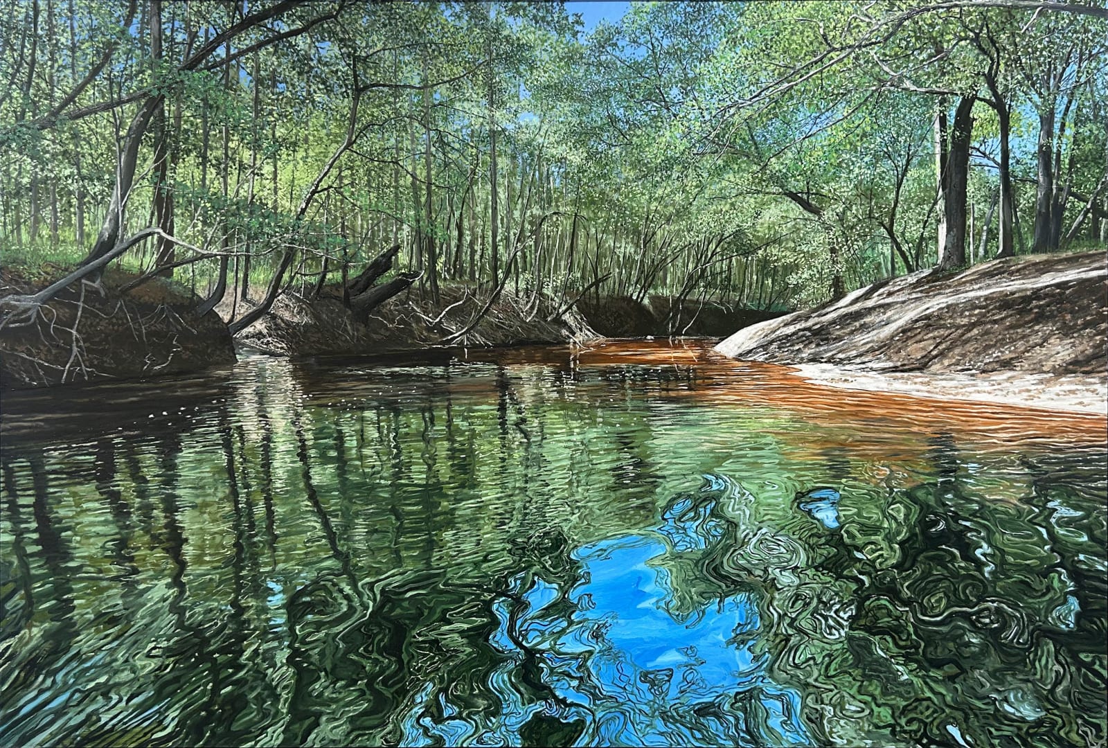 John L. Cleaveland, Jr., Against the Current, Little Satilla River