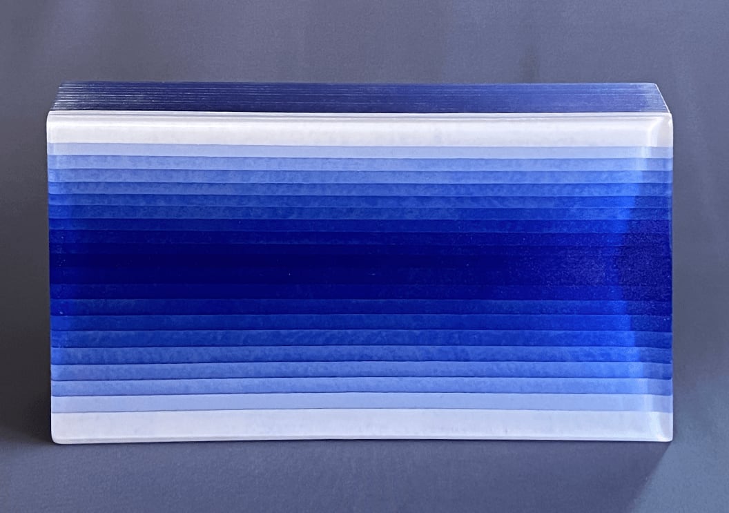 Paul Messink, Ridge Lines (Blue)