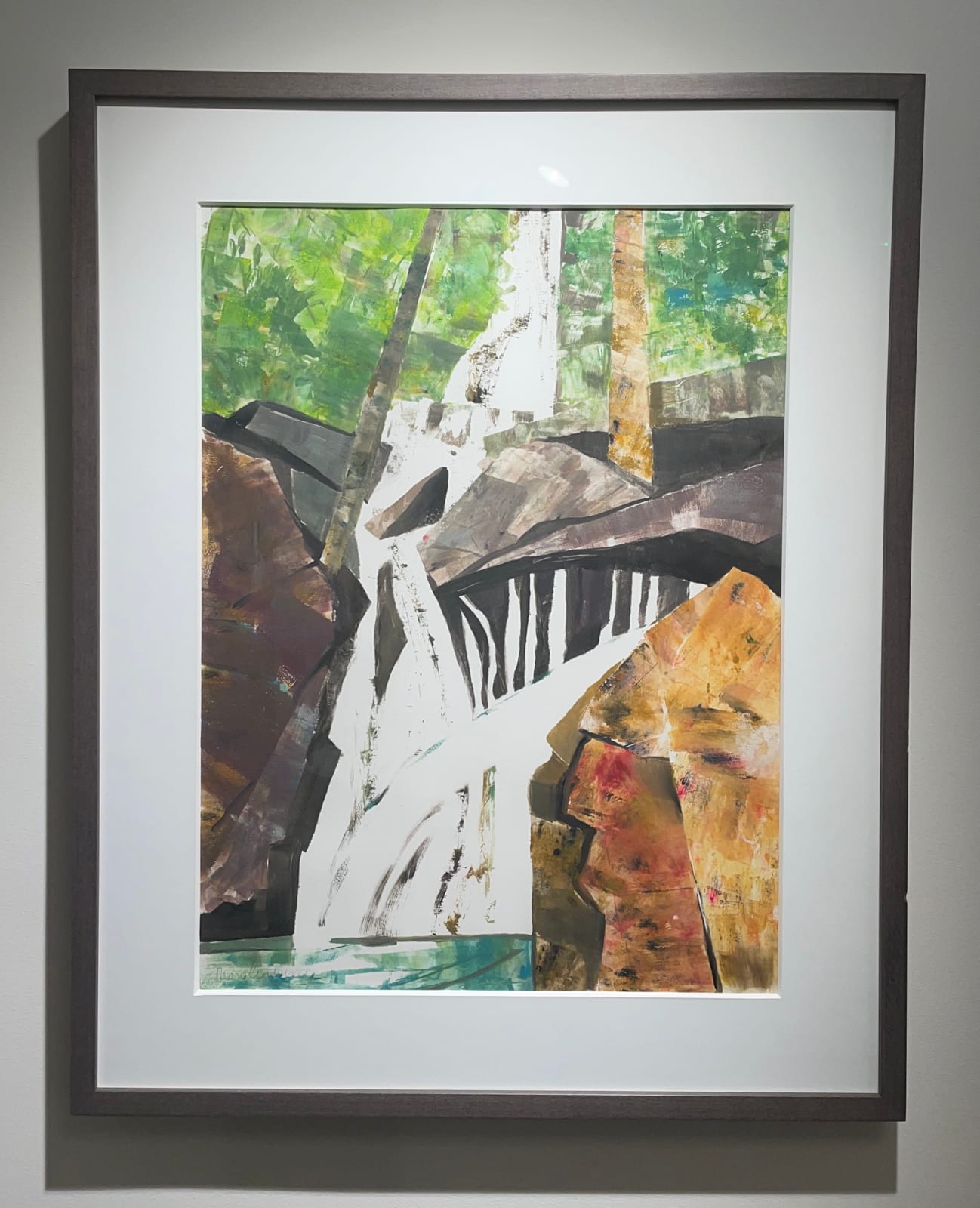 Mariella Bisson, What the River Says (base of Catawba Falls, NC), 2019