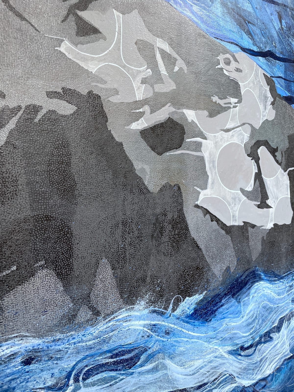 Samantha Bates, Weathered Embrace