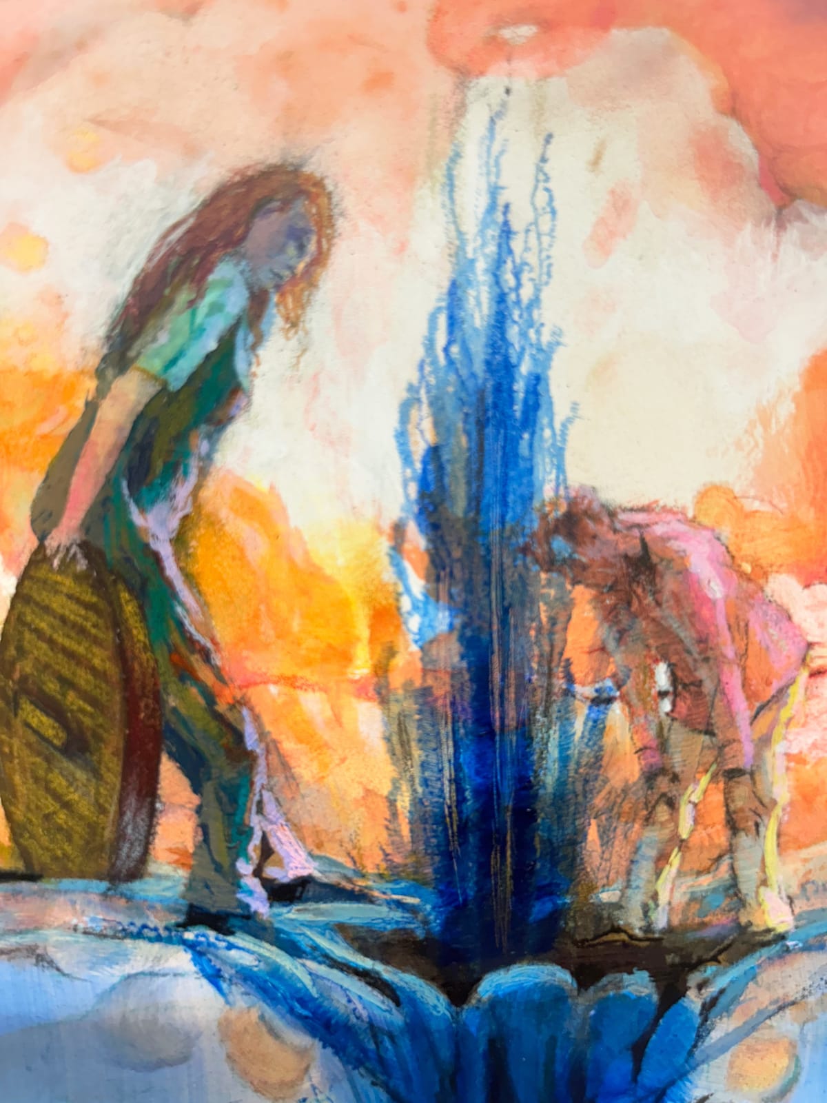 Paul Sattler, Blue Burst