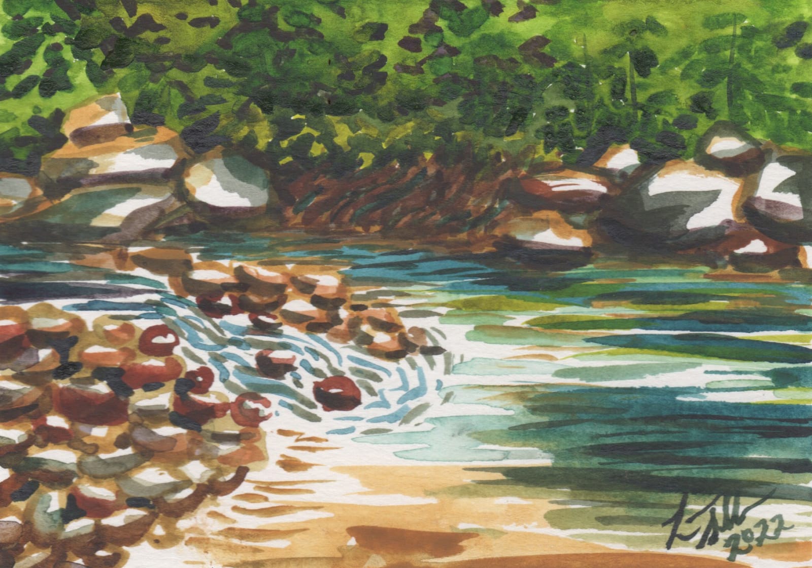 Laura Sellers, Warren Wilson River Trail II