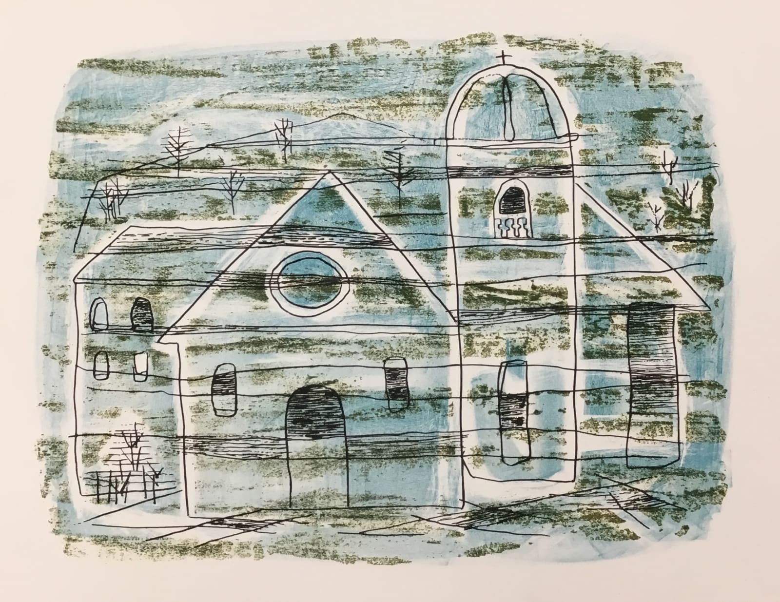 Maltby Sykes (1911–1992), Church in Liguria