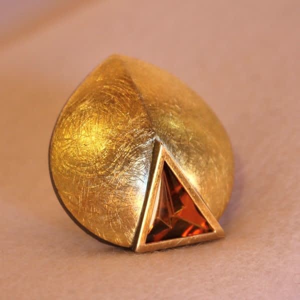 Hamilton Hill, Munsteiner Citrine Ring