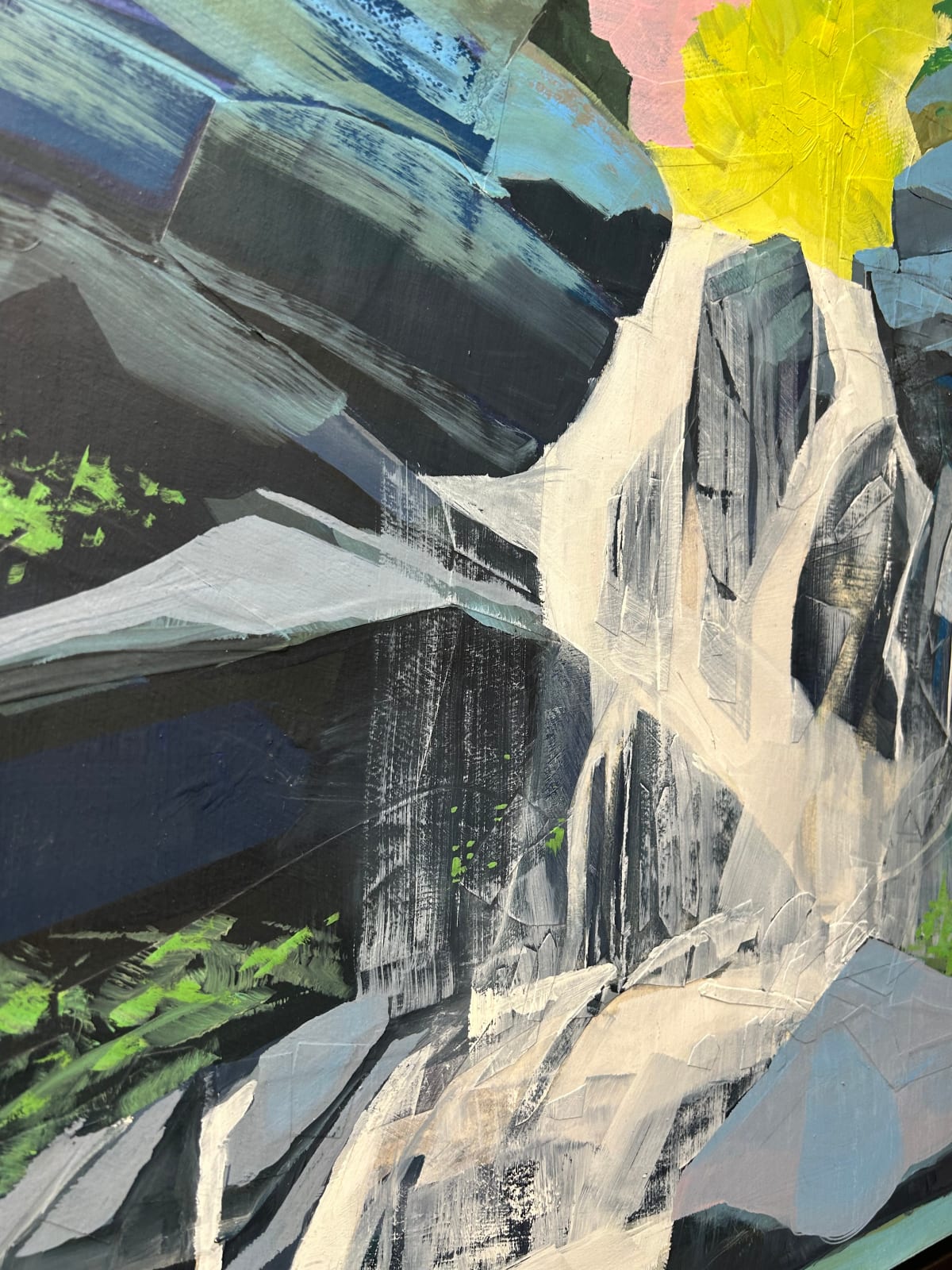 Mariella Bisson, When the Blue Shadow Falls