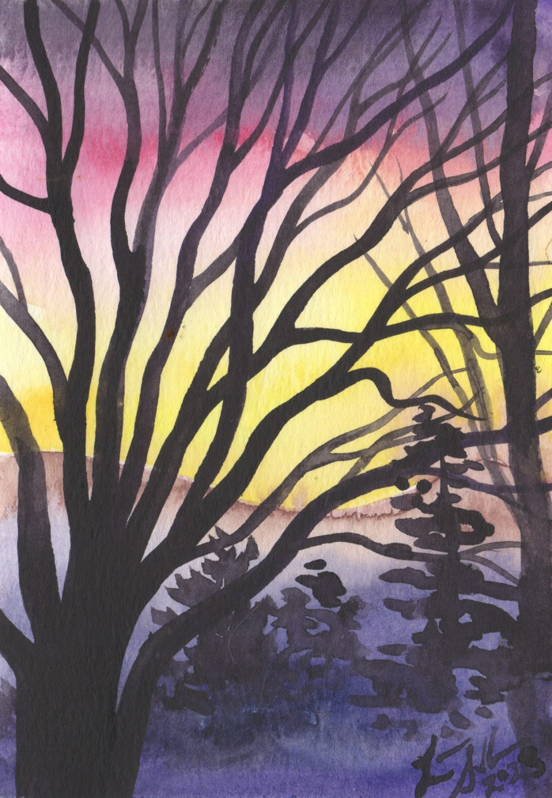 Laura Sellers, Dark Sunrise East Asheville