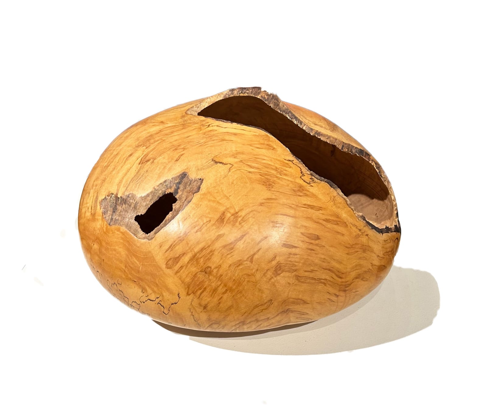 David Ellsworth, Large Spalted Maple Vessel, 1988