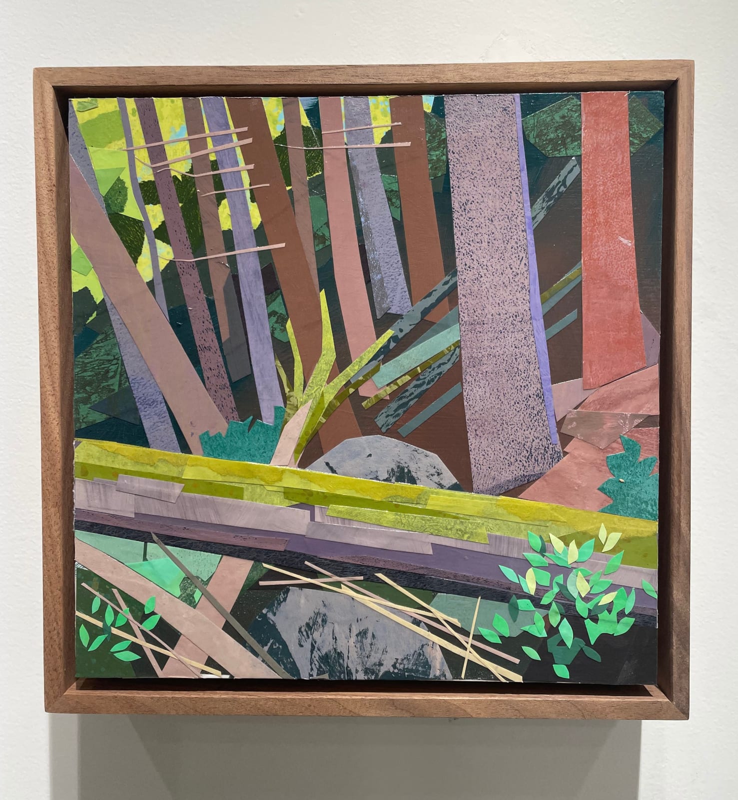 Meg Lagodzki, Tree Fall by the River No. 1