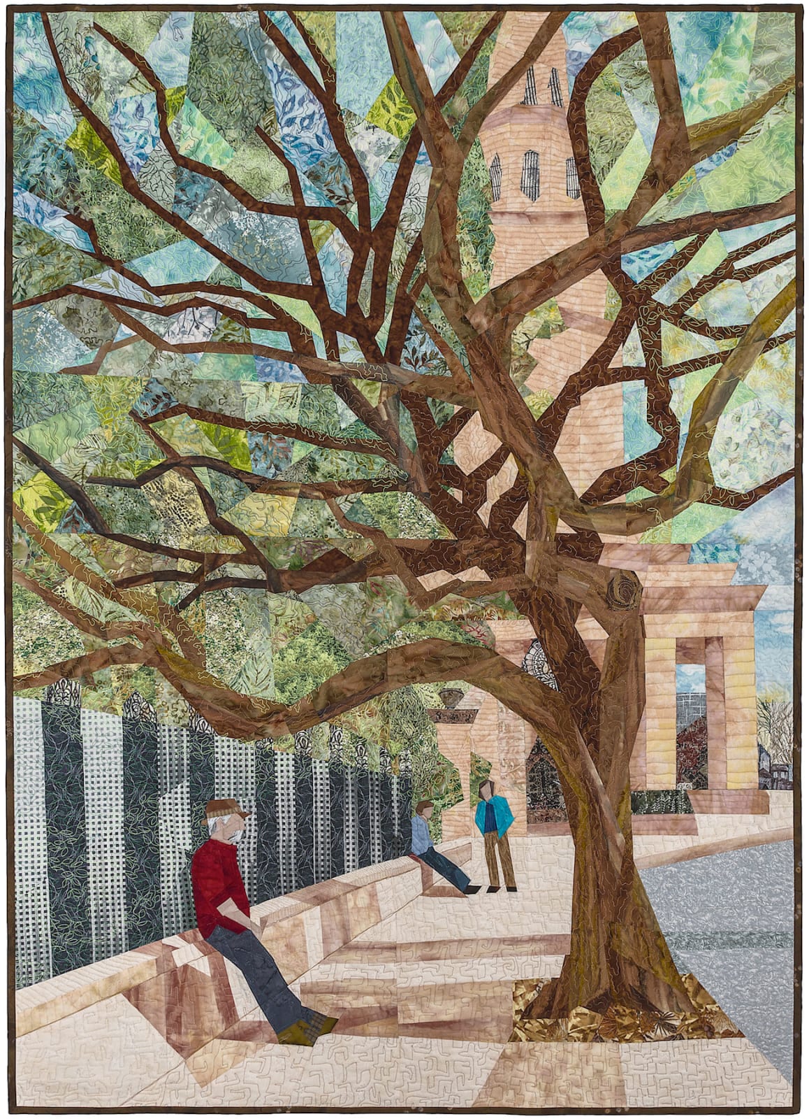 Ann Harwell, St. Philips Through a Live Oak