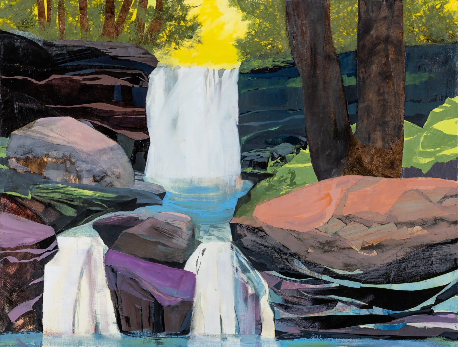 Mariella Bisson, The One and The Two, Waterfalls