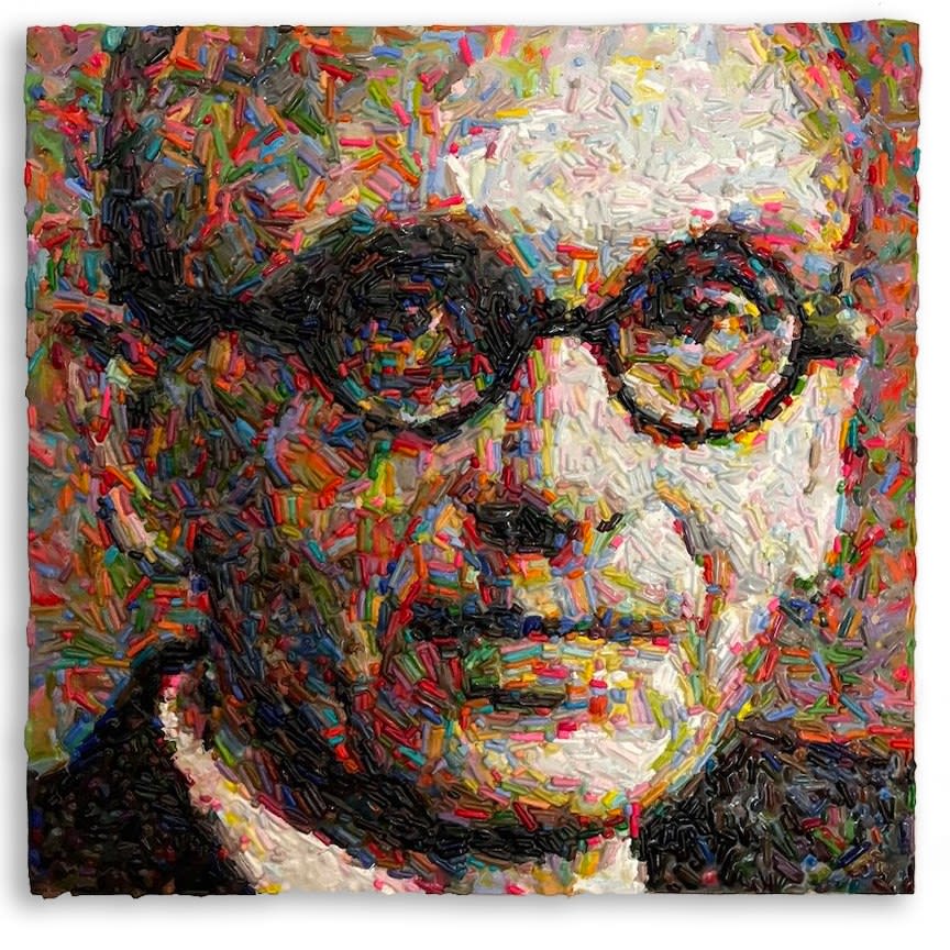 Christian Faur, Kurt Gödel Portrait (Mathematician Series)