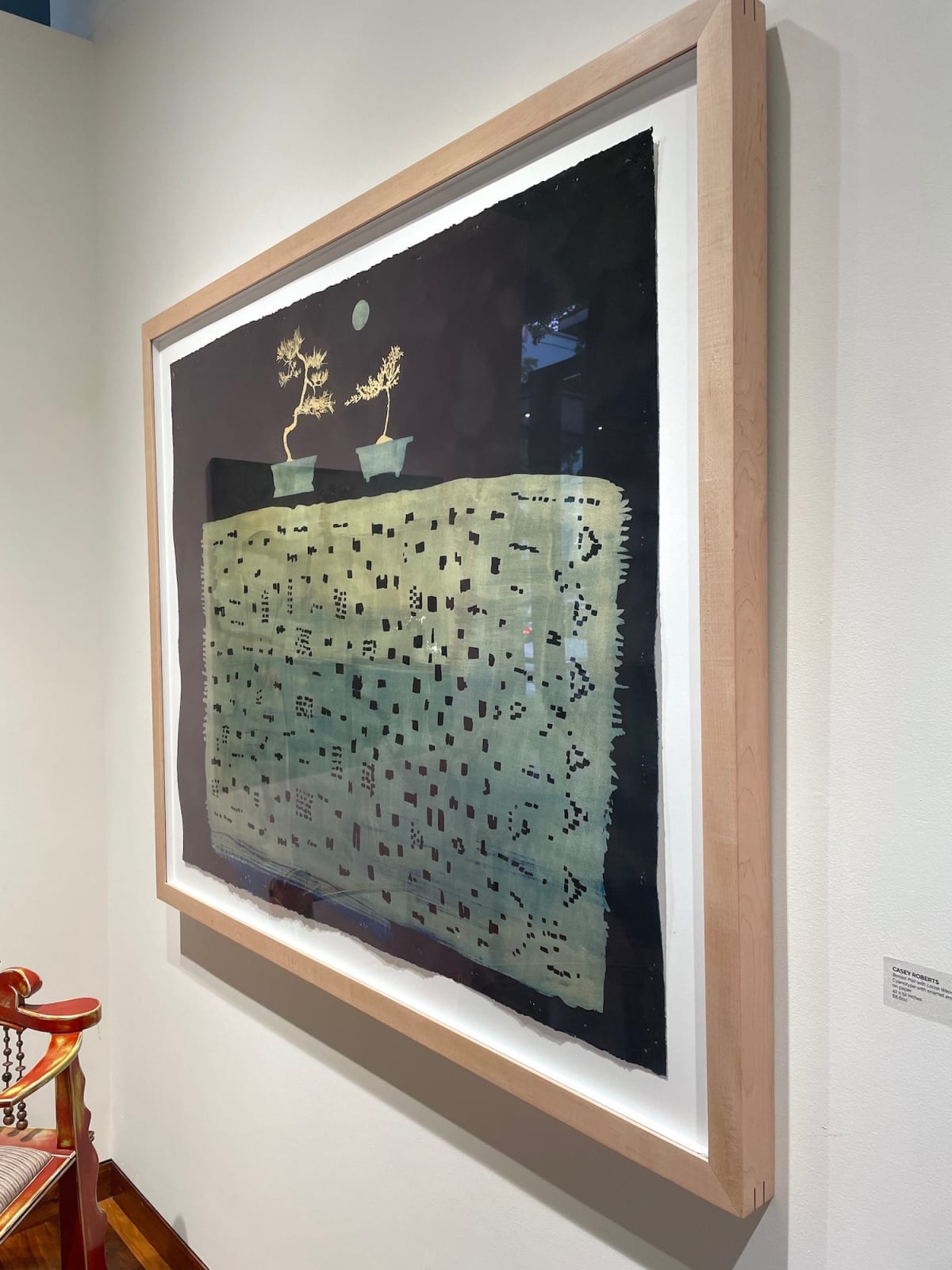 Casey Roberts, Bonsai Pair with Loose Weave Rug