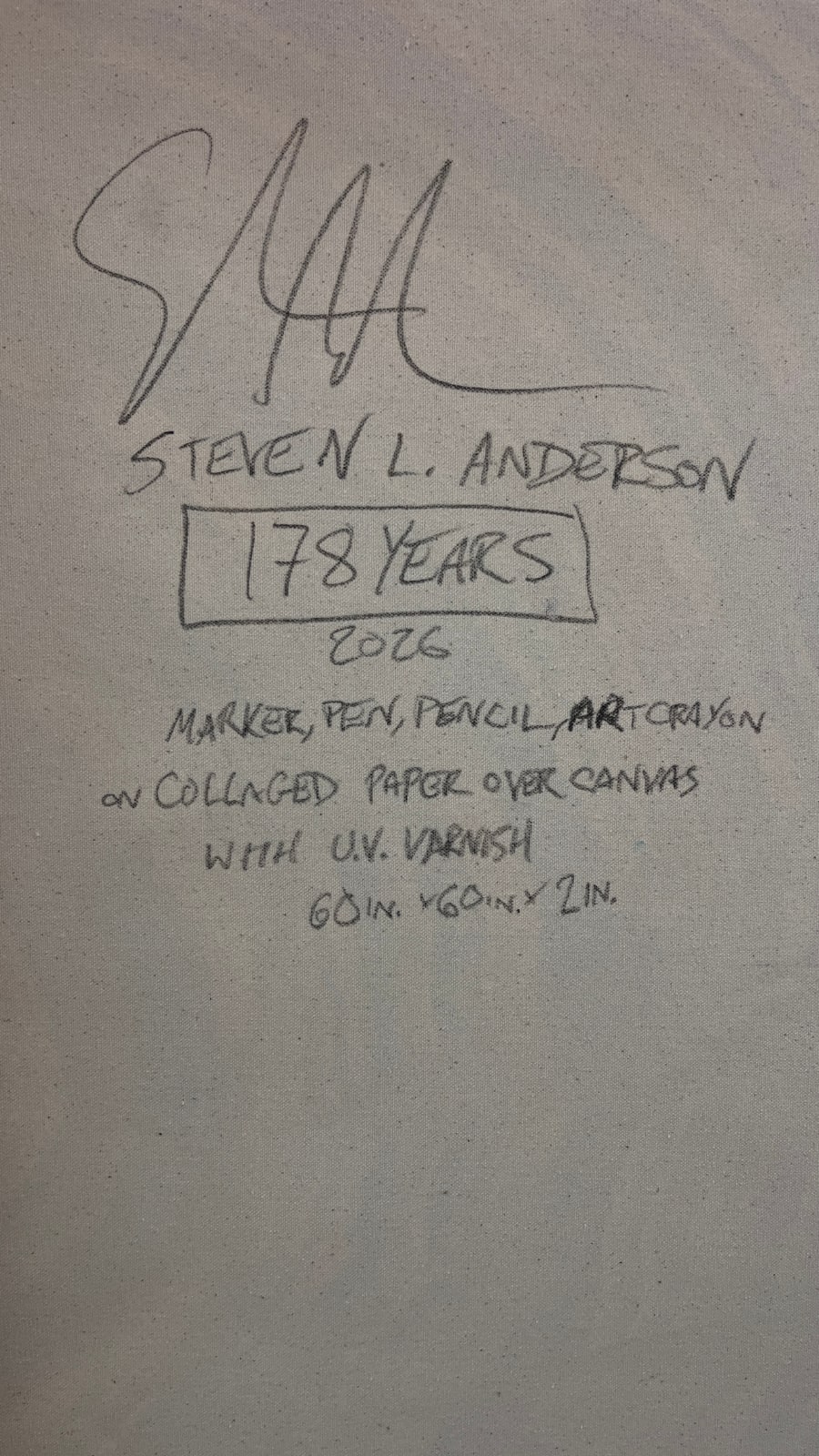 Steven L. Anderson, 178 Years