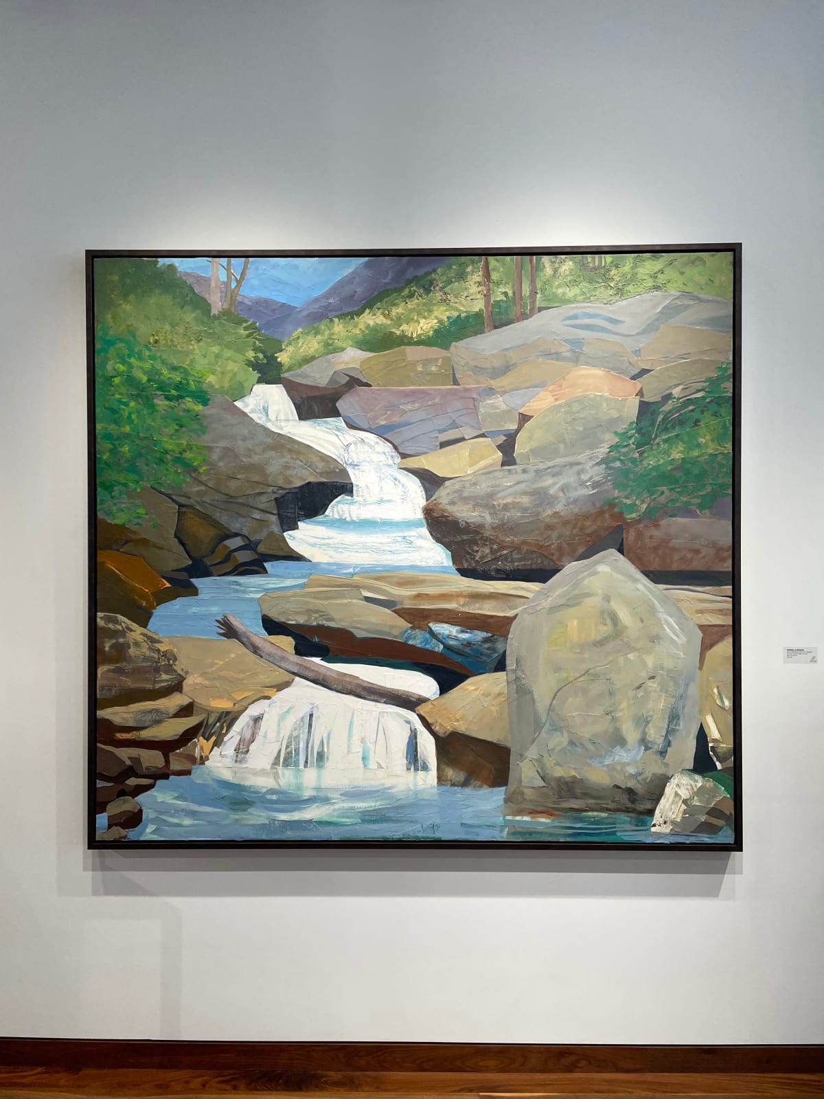 Mariella Bisson, South Mountains Park, NC, Waterfall