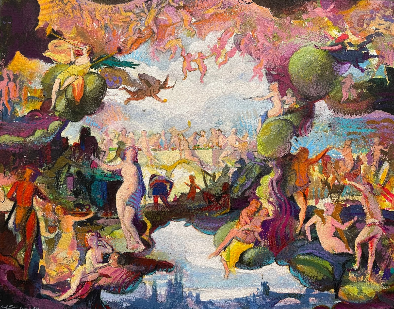 Paul Sattler, After Wtewael's "Wedding of Peleus and Thetis" (1602)