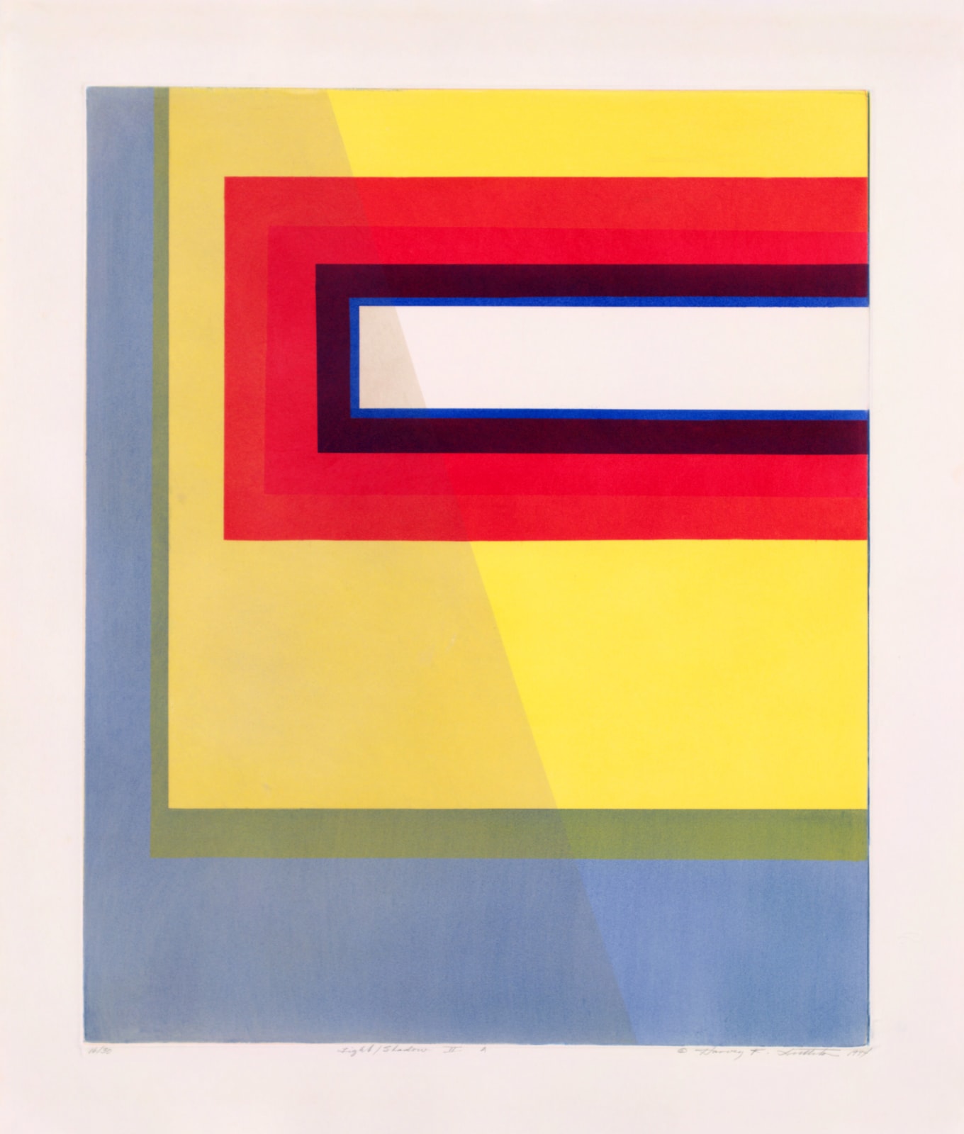 Harvey K. Littleton (1922–2013), Diptych Light Shadow II (A and B)