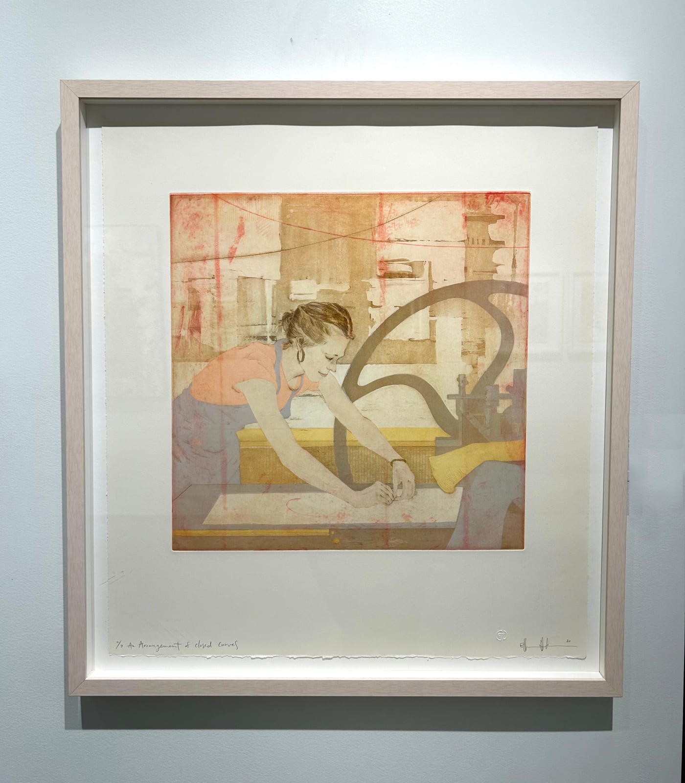 Ellen Heck, An Arrangement of Closed Curves