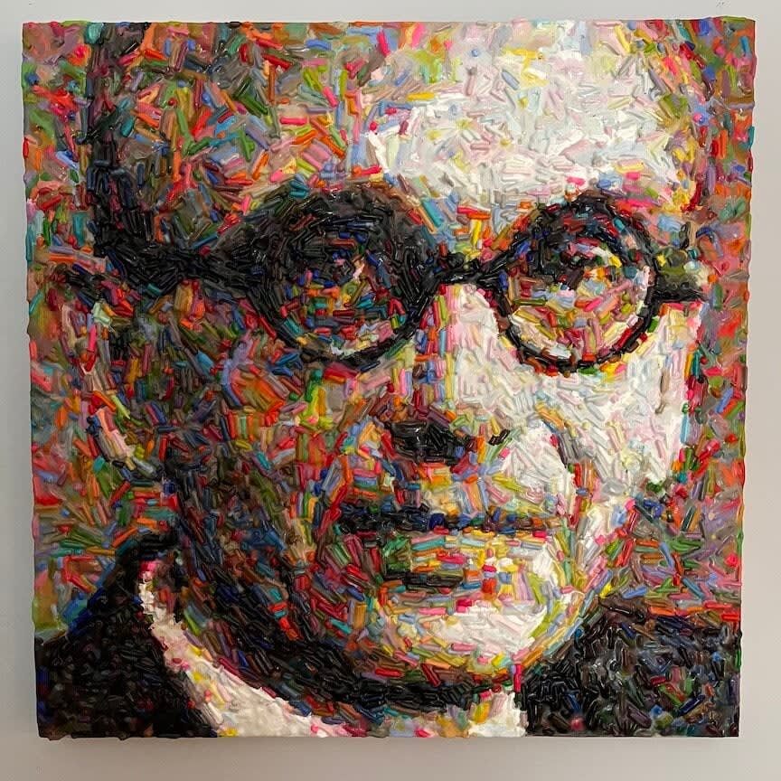 Christian Faur, Kurt Gödel Portrait (Mathematician Series)