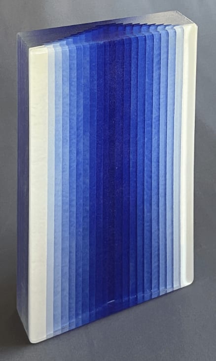 Paul Messink, Ridge Lines (Blue)