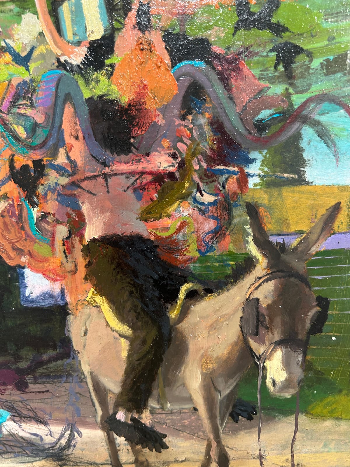Paul Sattler, Things are in the Saddle... Study