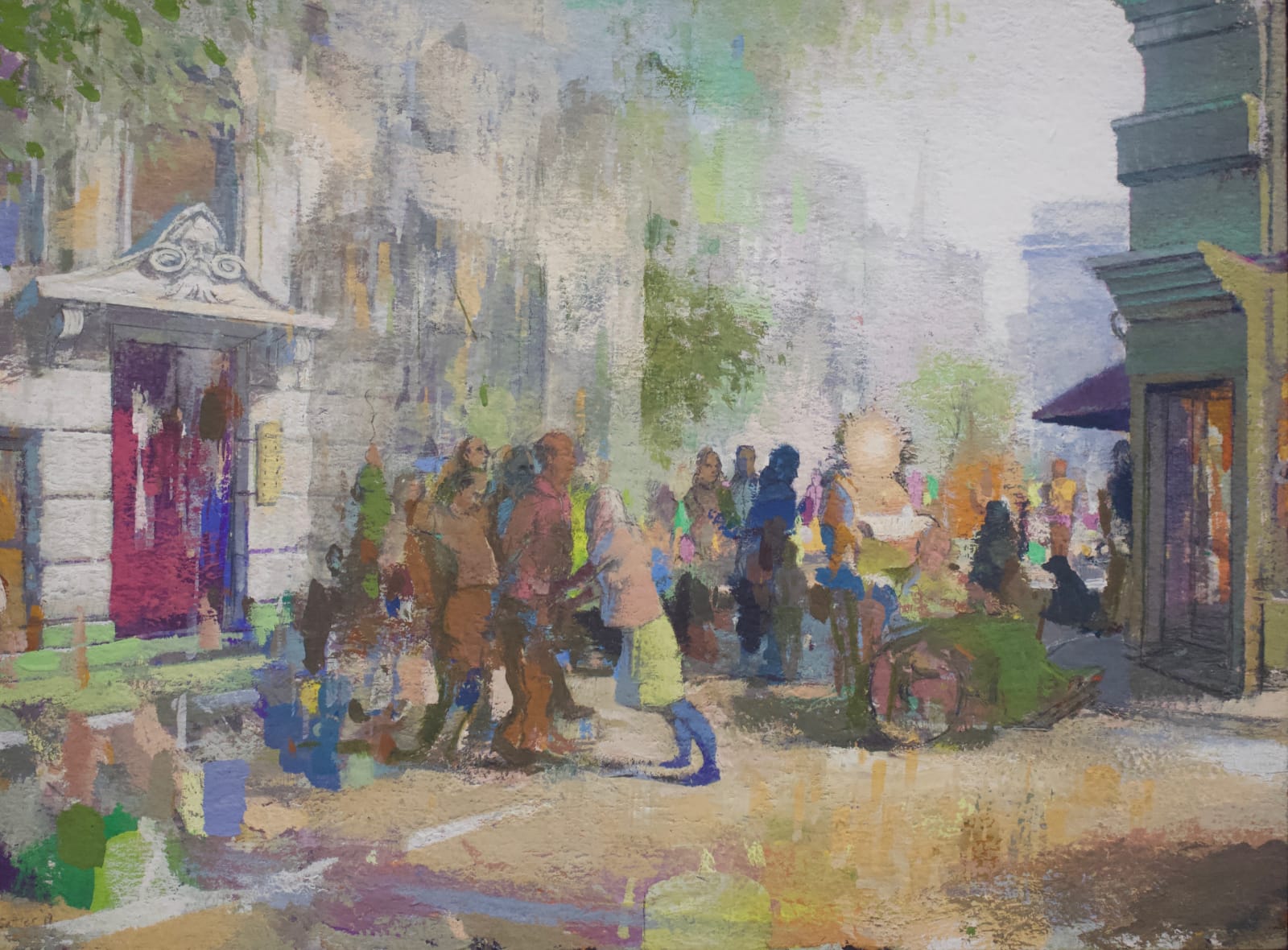 Paul Sattler, London Streetwalk | Momentum Gallery