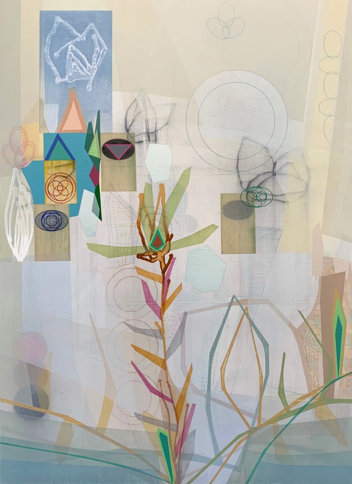 Michael Barringer, Organic Geometry (Imagined Pine)