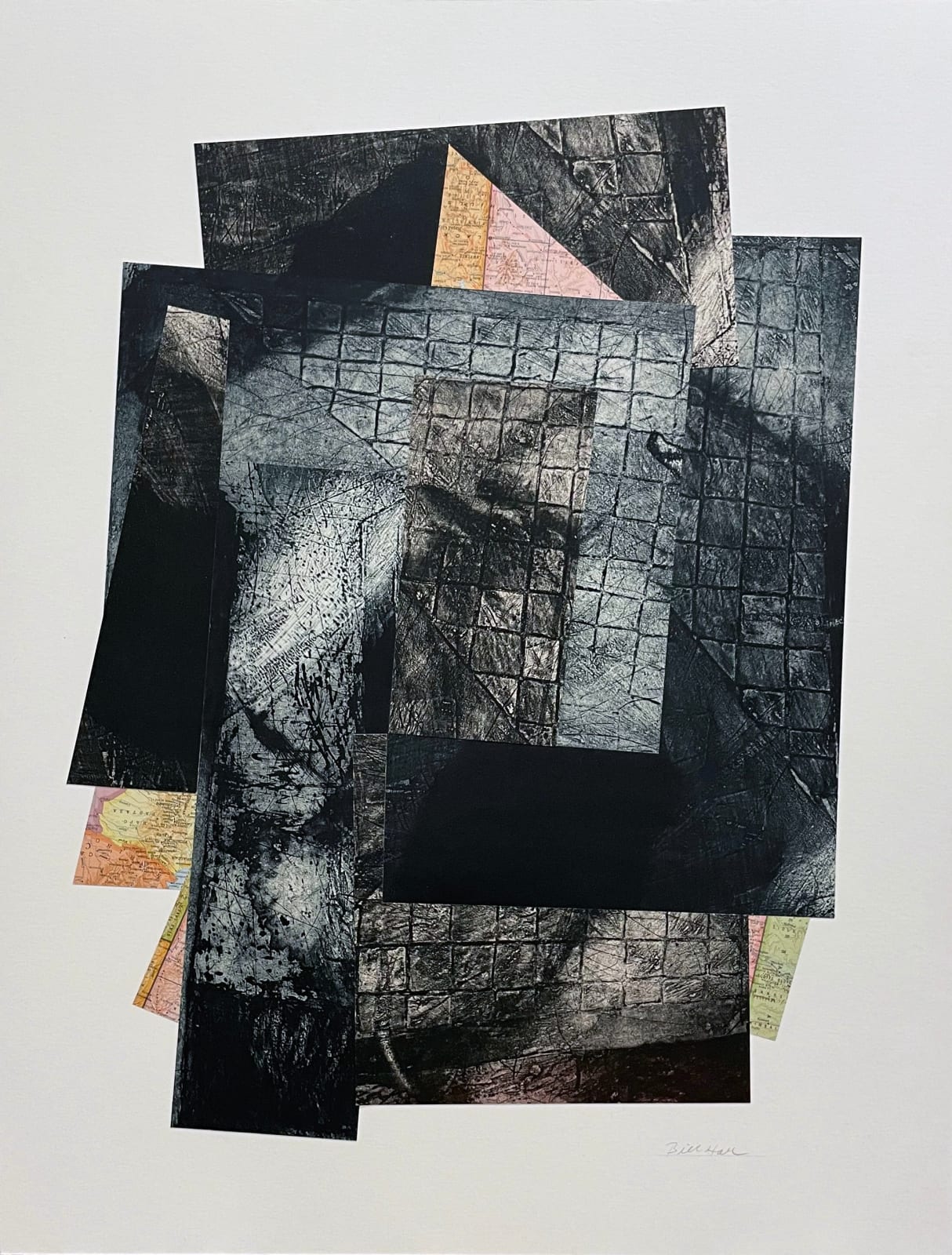 Bill Hall, Building the Pyramid, Black