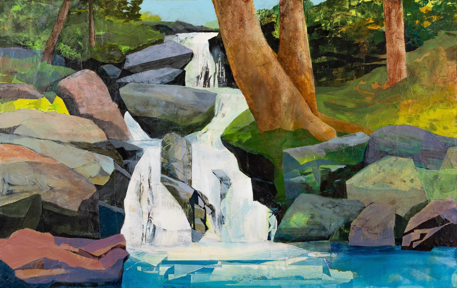 Mariella Bisson, Brighter Days, Waterfall