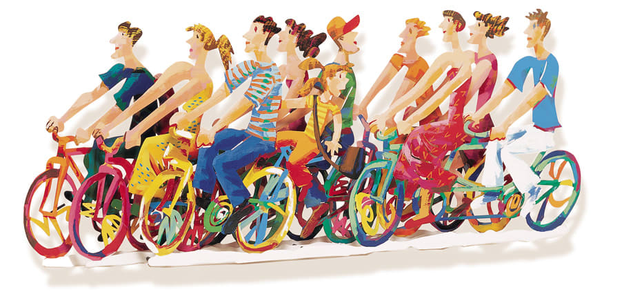 David Gerstein, Biking-B