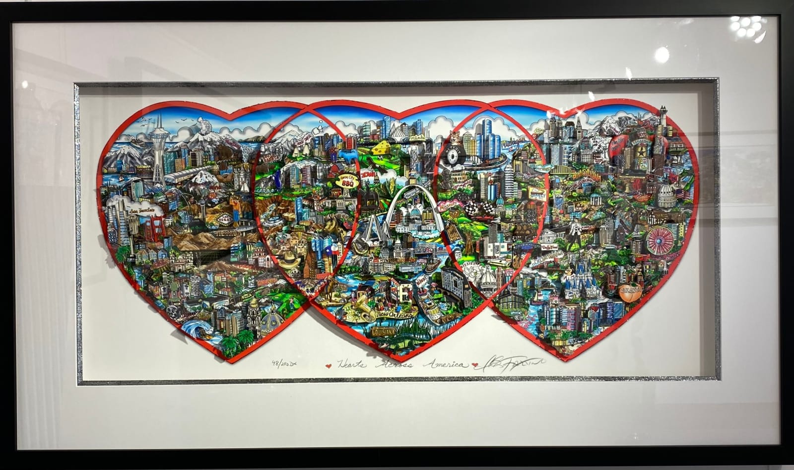 Charles Fazzino, Hearts Across America