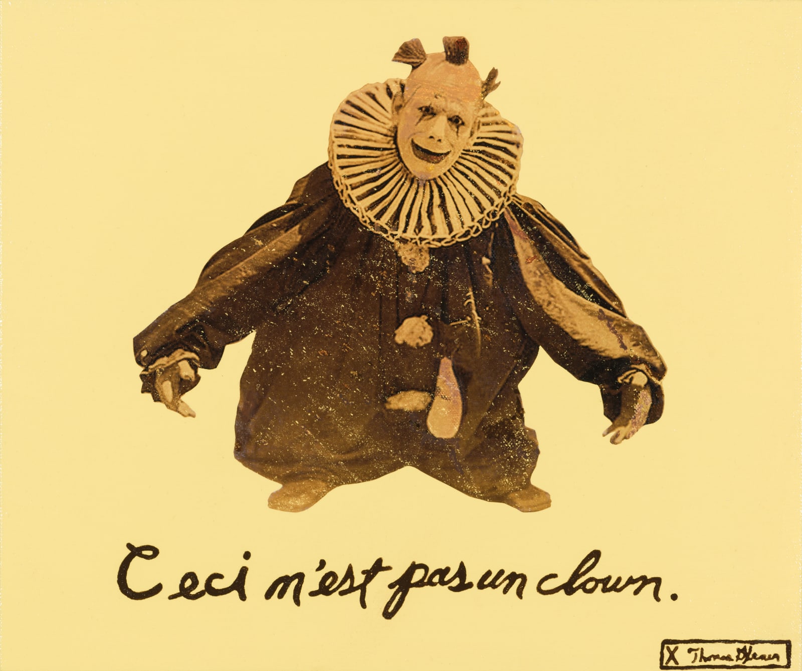 Thomas Gleaner, This is not a clown., 2016