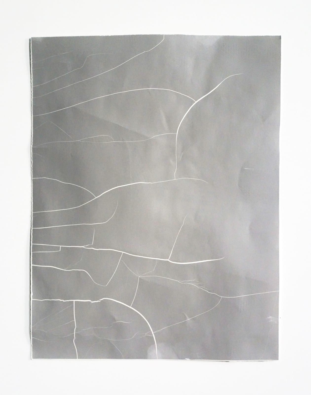 Joy Episalla, foldtogram (Grey-10x8-2017), 2017