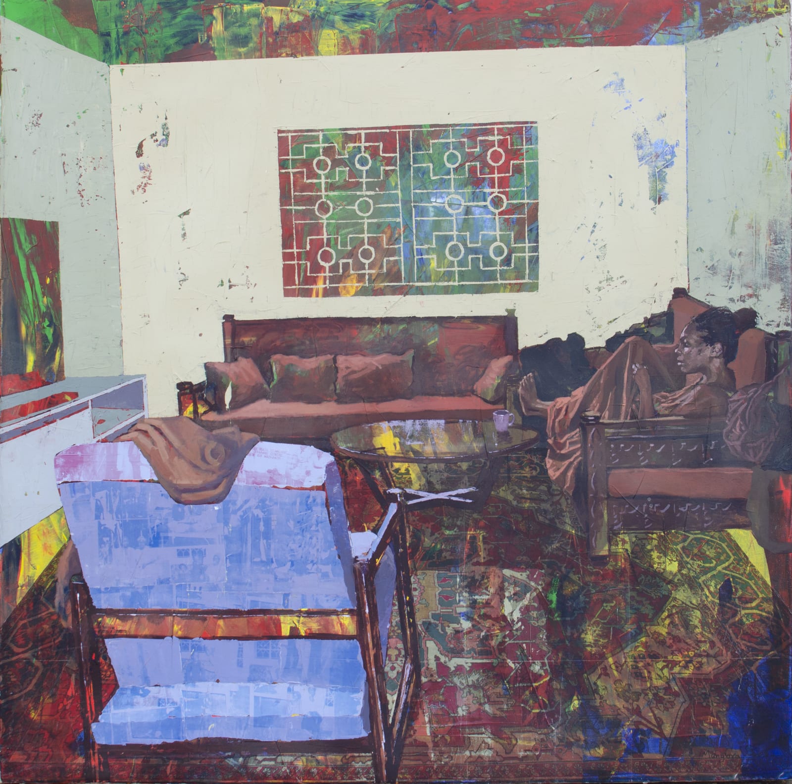 Elias Mung'ora, One of many ideas of home, 2024