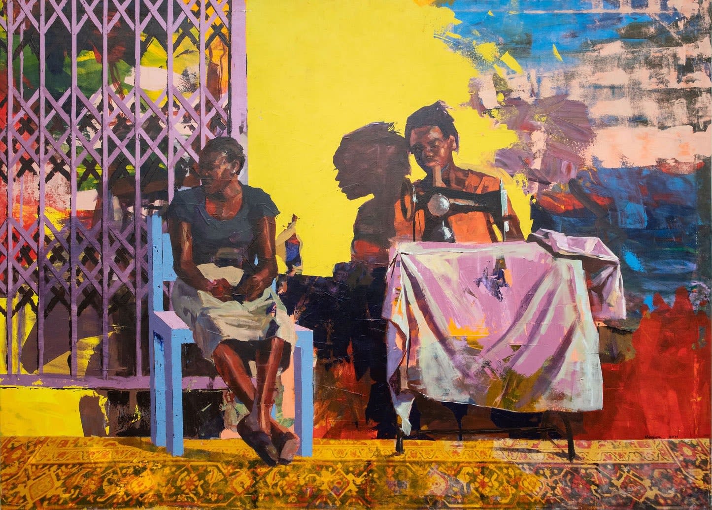Elias Mung'ora, A Grasp for Little Things, 2021