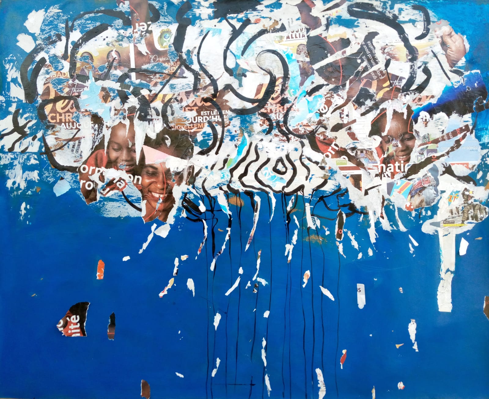 Bouvy Enkobo, Flux de pensée, 2019