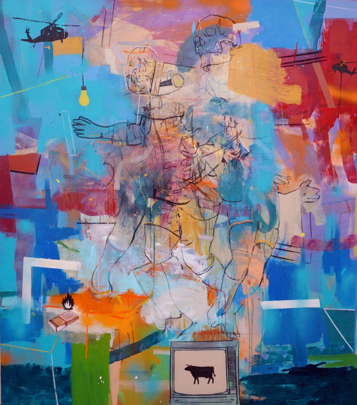 Thameur Mejri, Untitled (Build Illusions), 2018