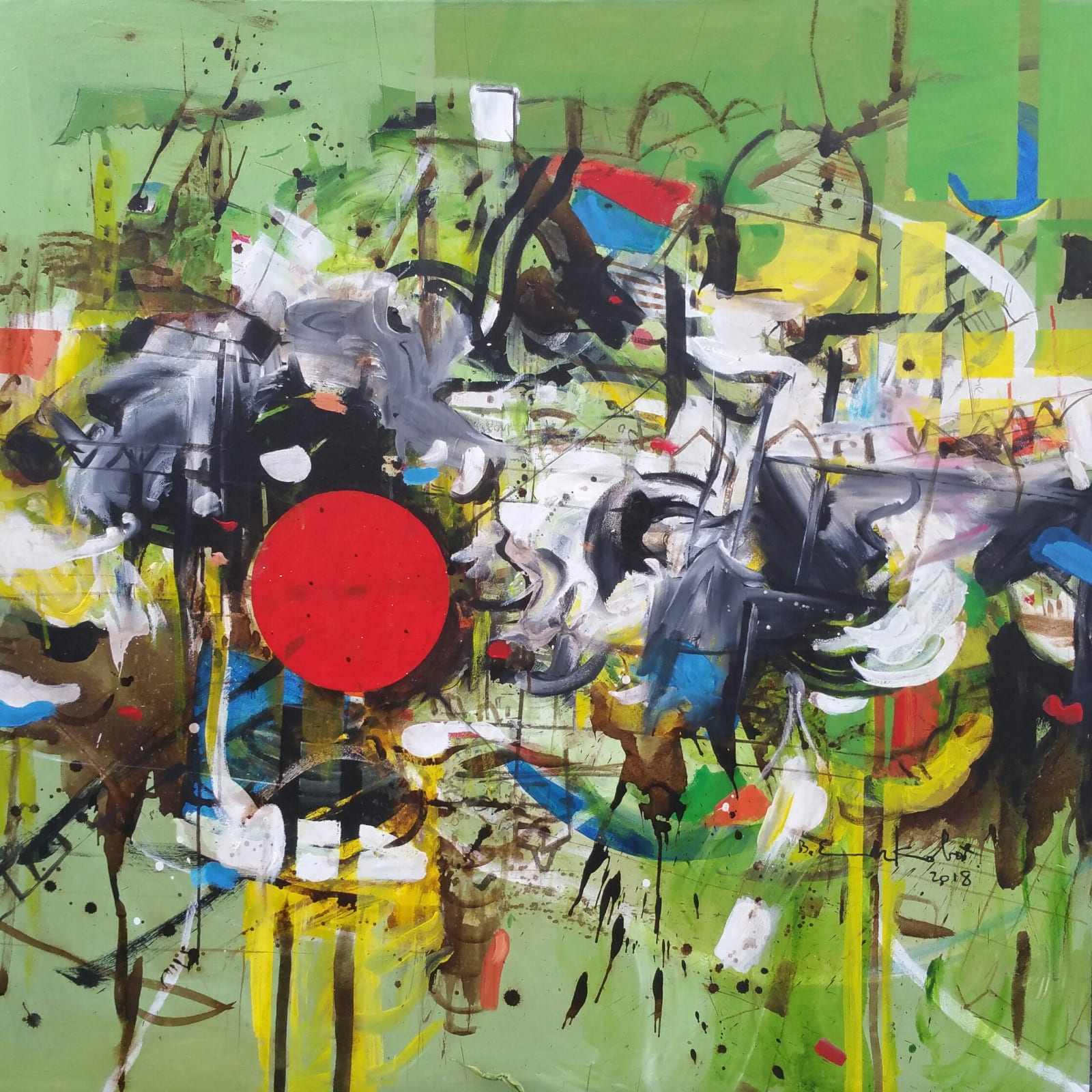 Bouvy Enkobo, Agitation, 2018